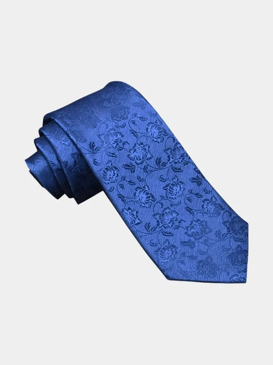 Midnight Petal Vintage Tie — Avelmontis