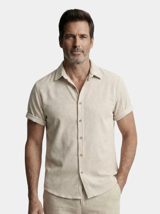 Minimalist Corduroy Shirt — Avelmontis
