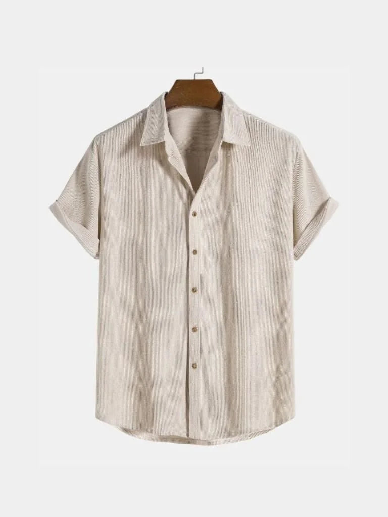 Minimalist Corduroy Shirt — Avelmontis