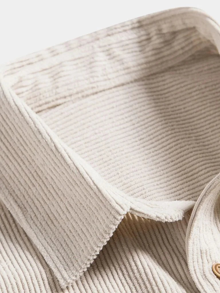 Minimalist Corduroy Shirt — Avelmontis