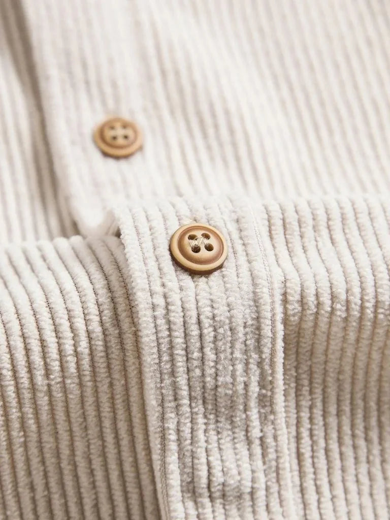 Minimalist Corduroy Shirt — Avelmontis