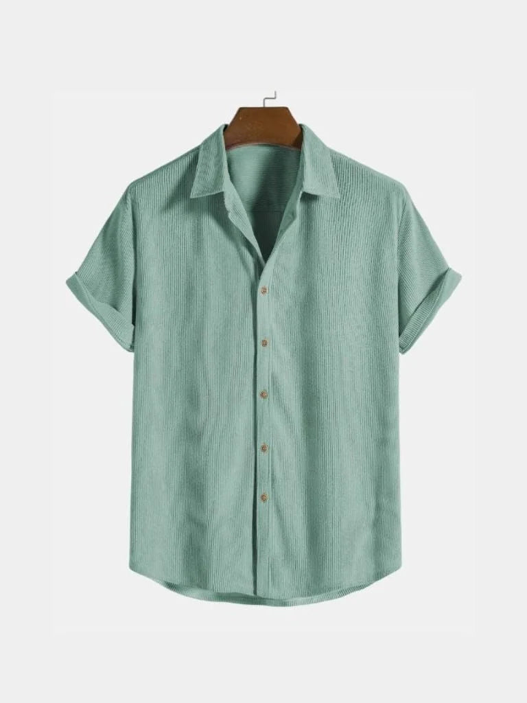Minimalist Corduroy Shirt — Avelmontis