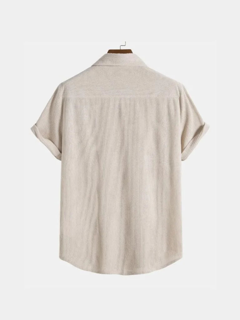 Minimalist Corduroy Shirt — Avelmontis