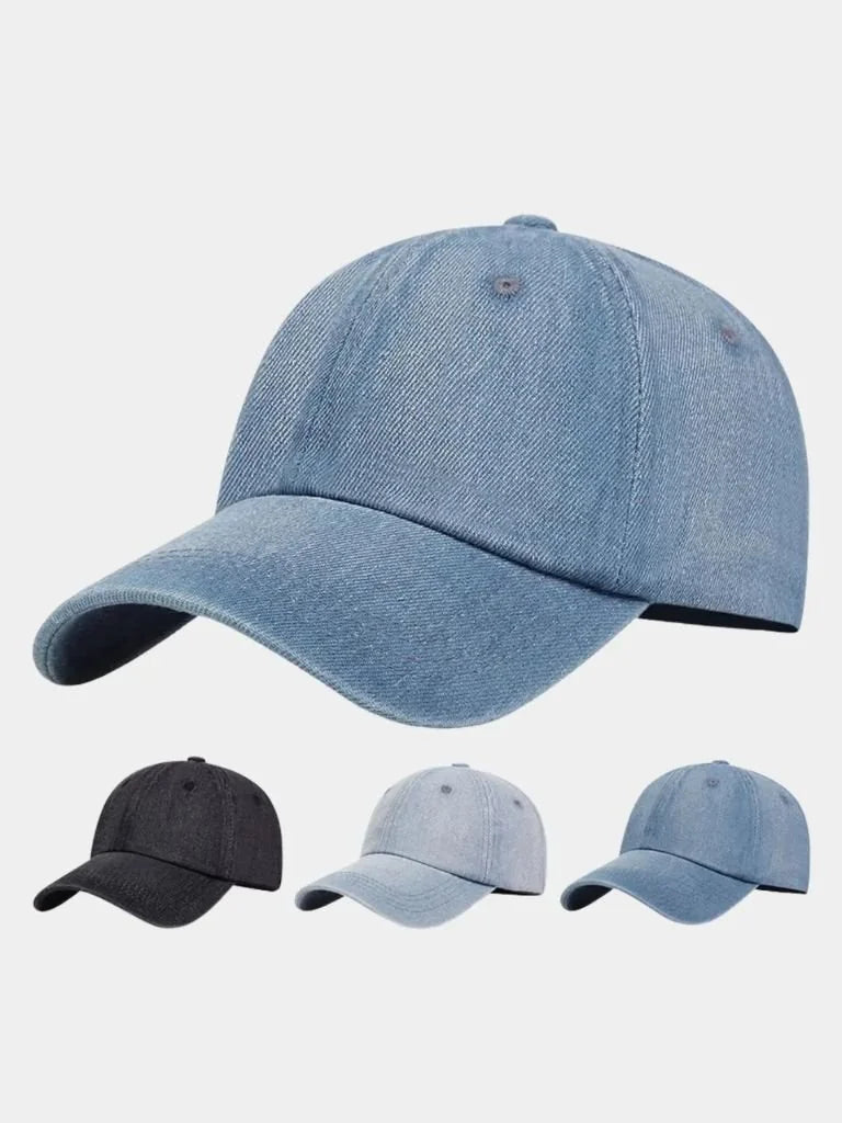 Minimalist Denim Cap — Avelmontis