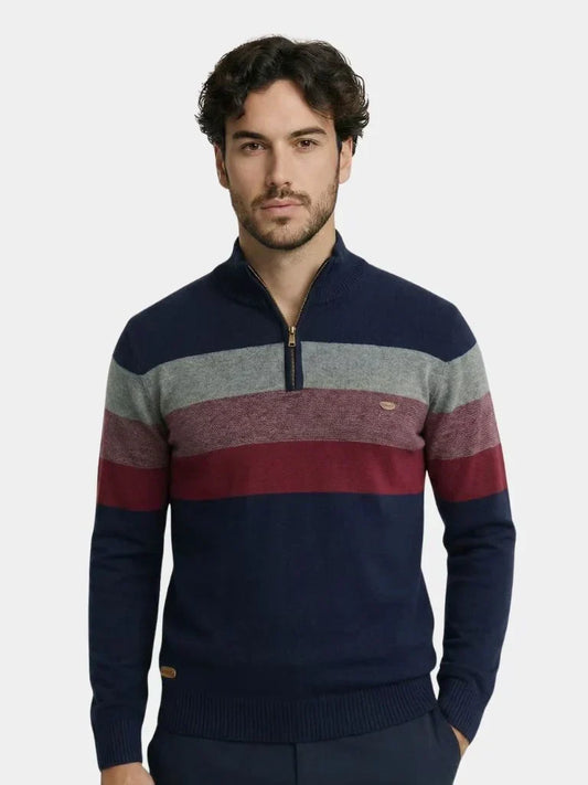 Minimalist High Collar Sweater — Avelmontis