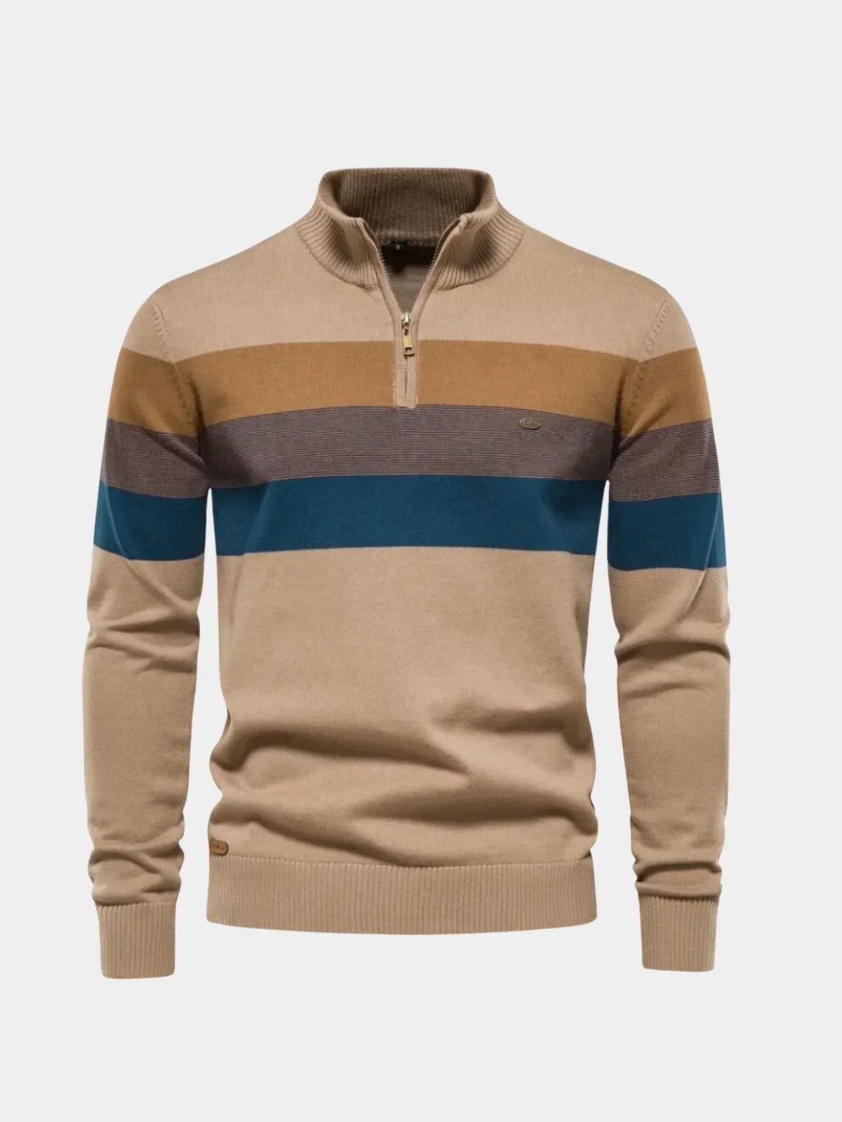 Minimalist High Collar Sweater — Avelmontis
