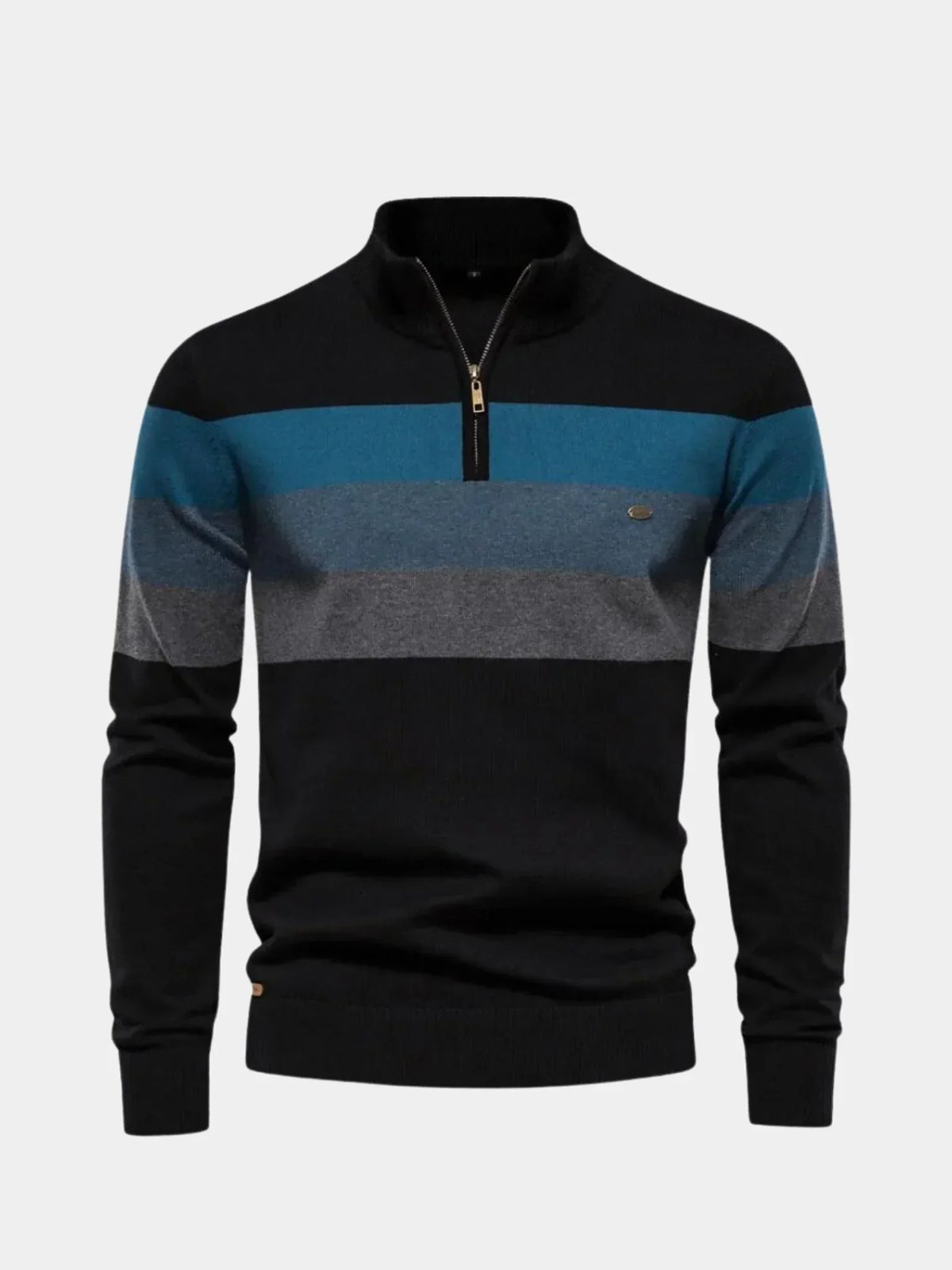Minimalist High Collar Sweater — Avelmontis