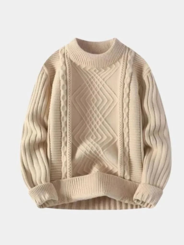 Minimalist Textured Sweater — Avelmontis