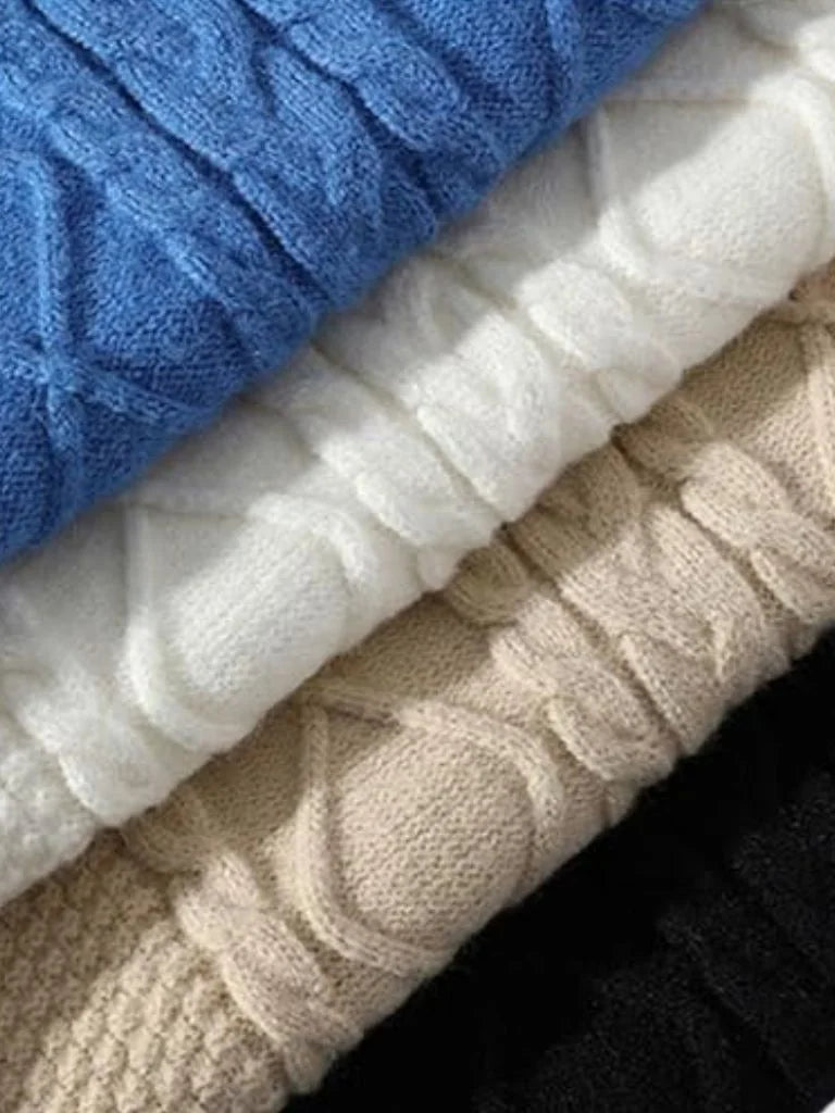 Minimalist Textured Sweater — Avelmontis