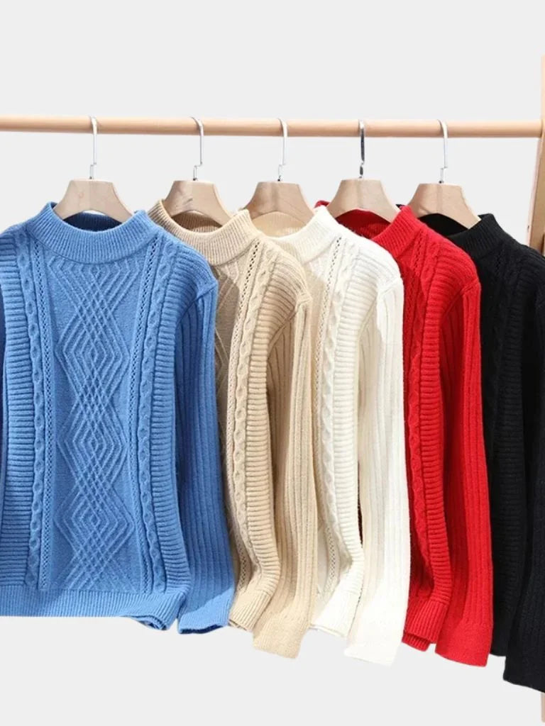 Minimalist Textured Sweater — Avelmontis