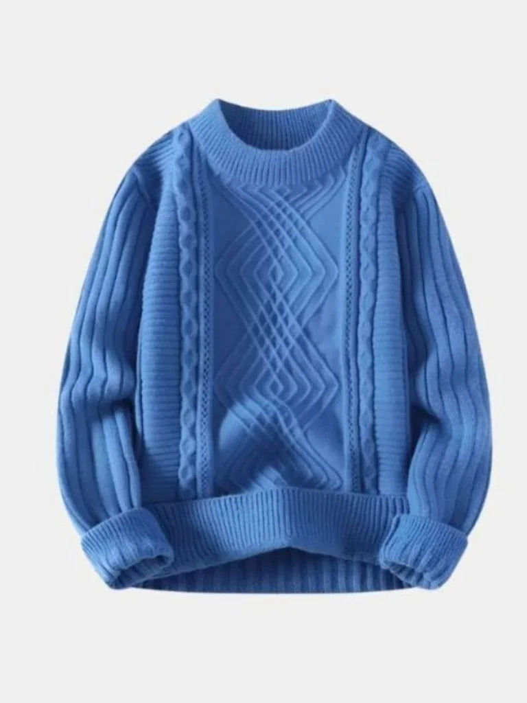 Minimalist Textured Sweater — Avelmontis