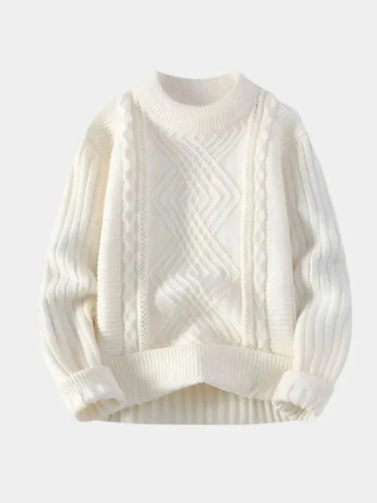 Minimalist Textured Sweater — Avelmontis