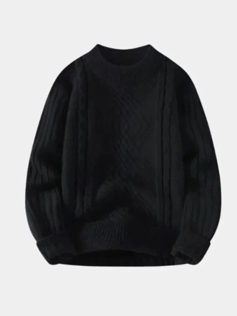 Minimalist Textured Sweater — Avelmontis
