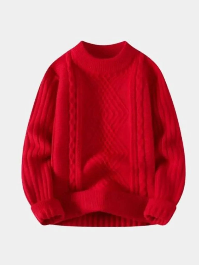 Minimalist Textured Sweater — Avelmontis