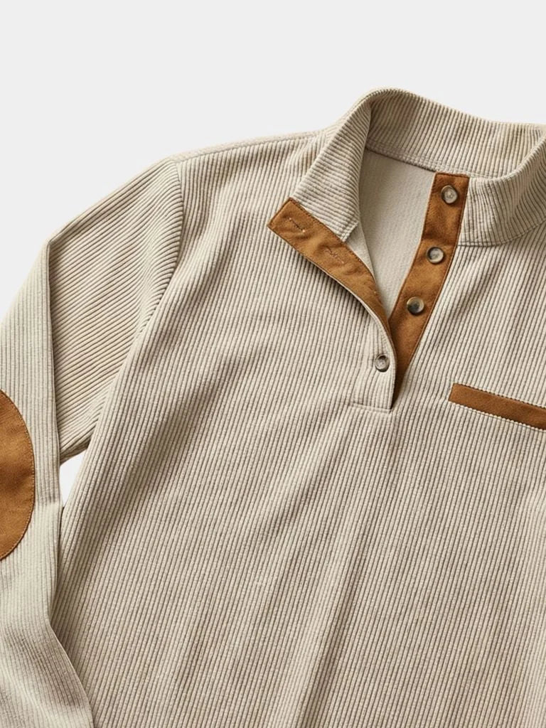 Monaco Casual Henley Pullover — Avelmontis