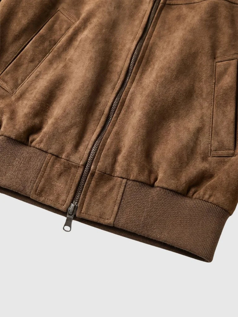 Monaco Suede Vintage Jacket — Avelmontis