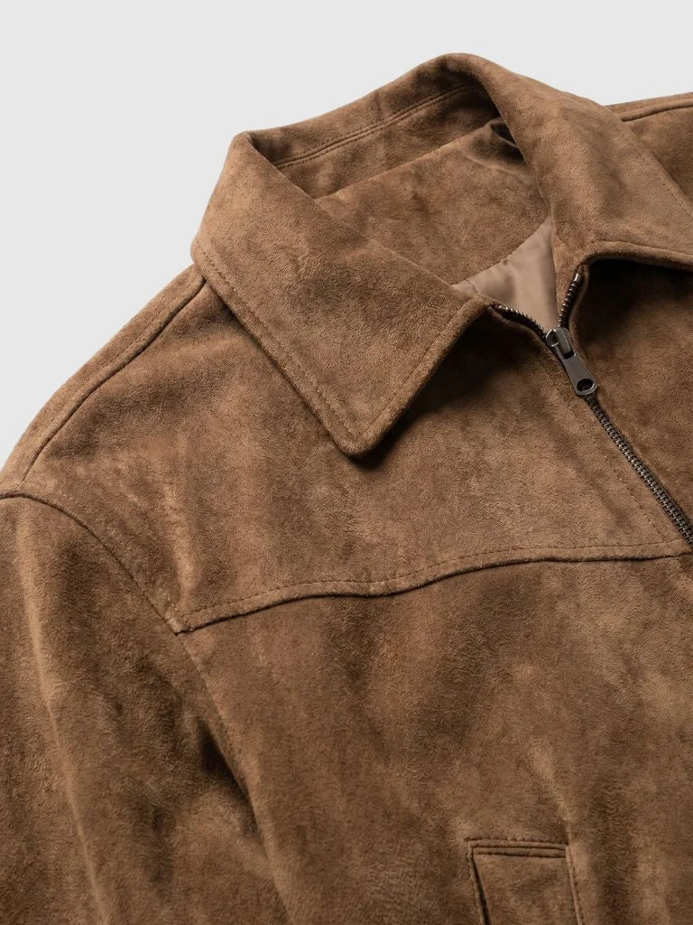 Monaco Suede Vintage Jacket — Avelmontis