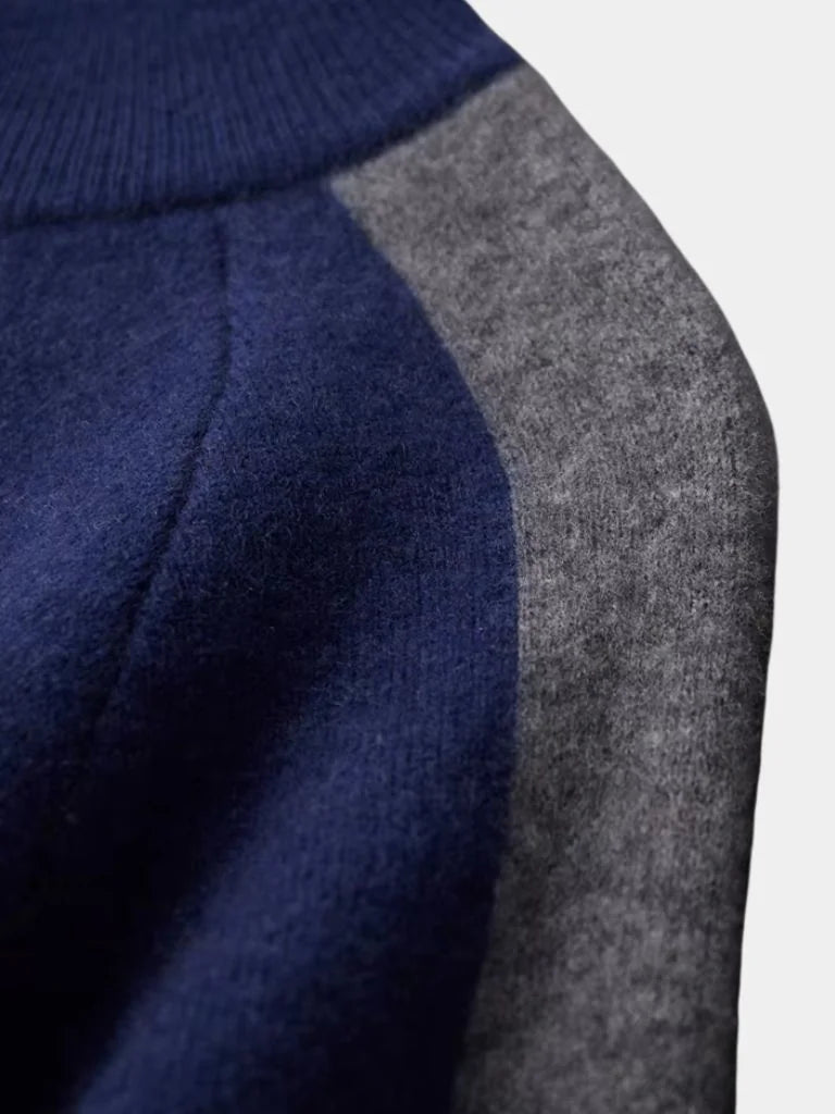 Navy Heritage Cashmere Set — Avelmontis