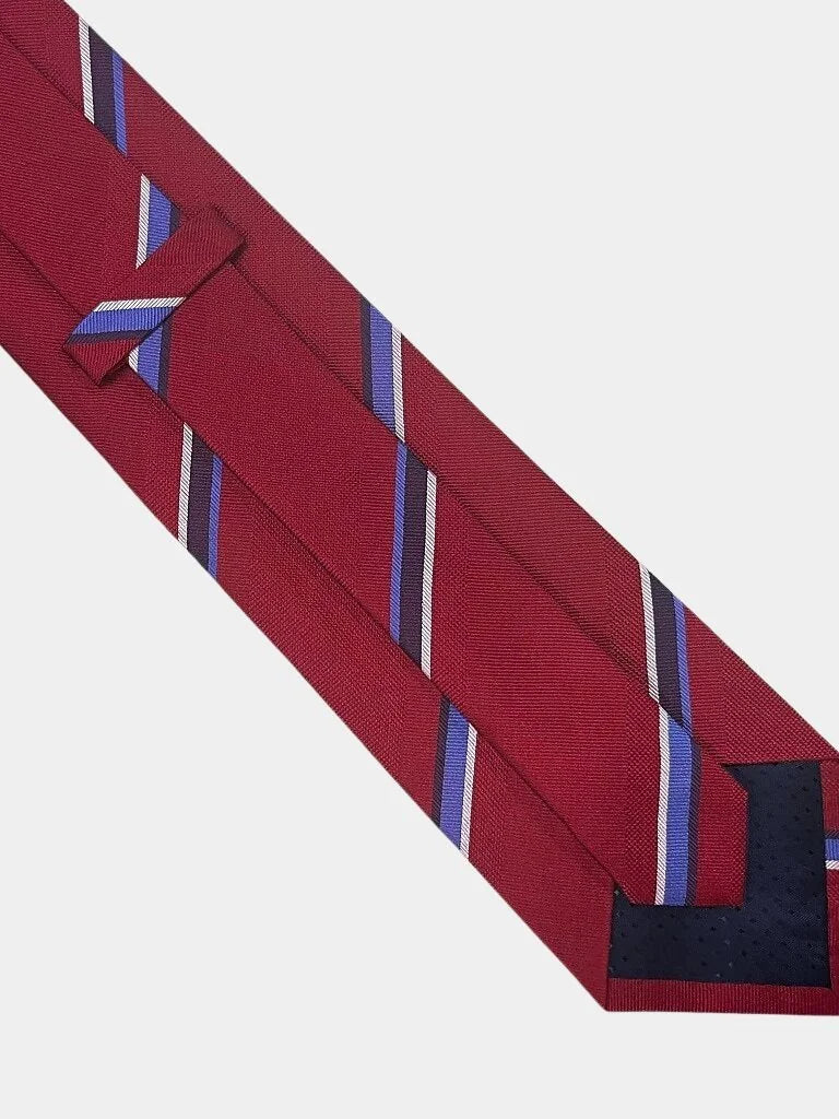 Navy Ledger Tie — Avelmontis