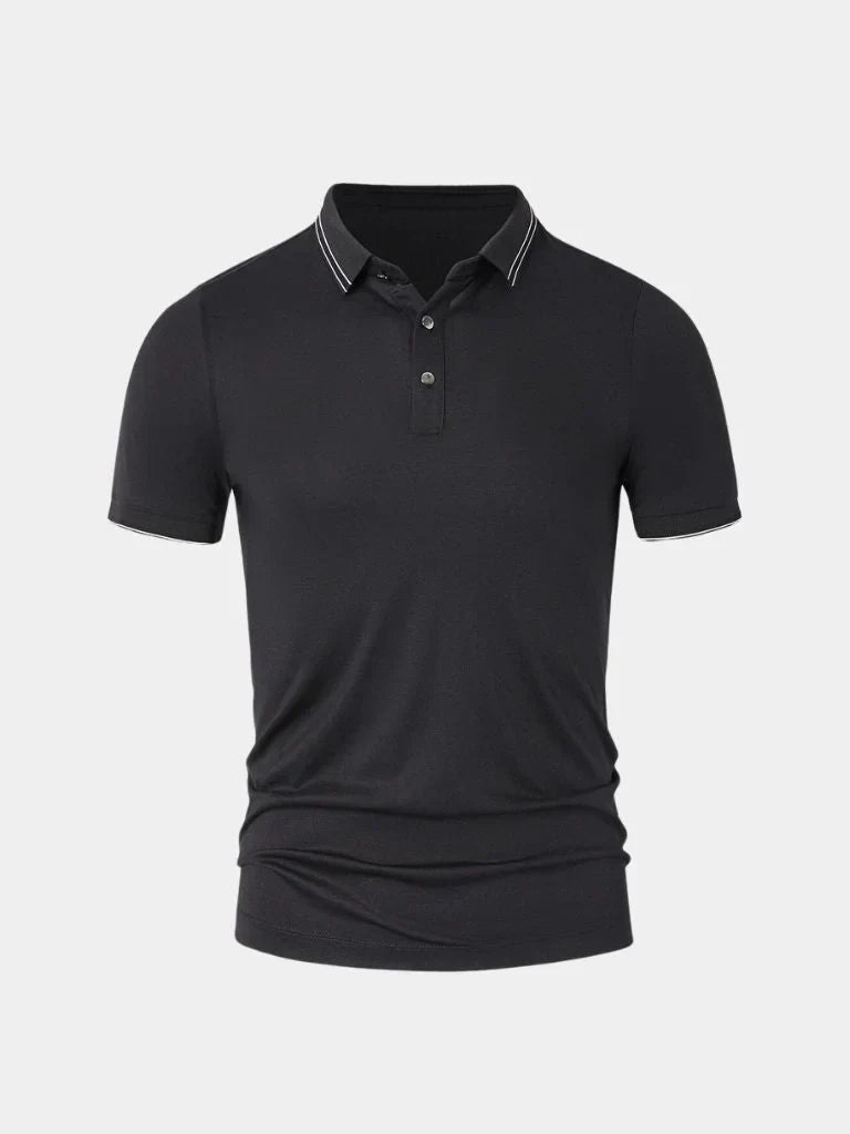 Obsidian Trim Polo — Avelmontis