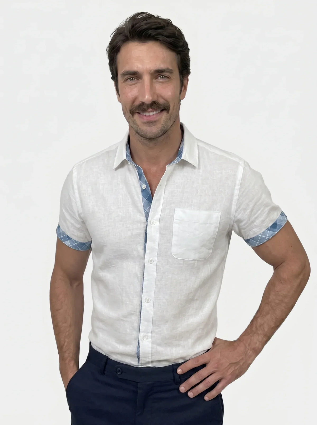Ocean Detail Casual Shirt — Avelmontis