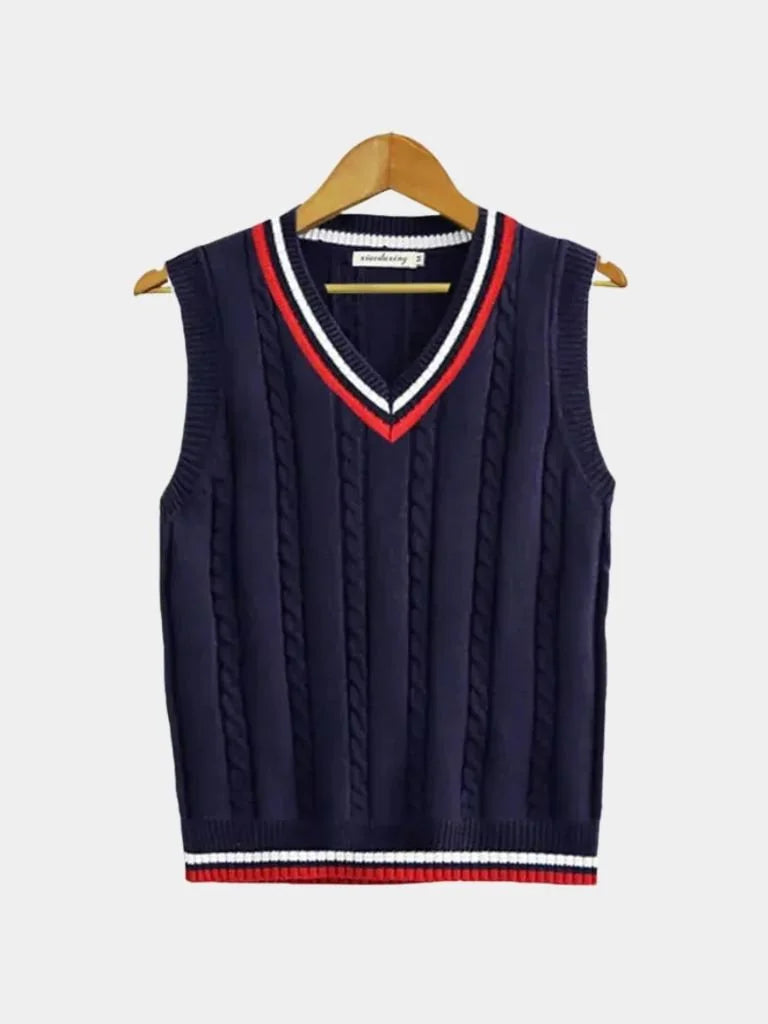 Old Money Essential Knit Vest — Avelmontis