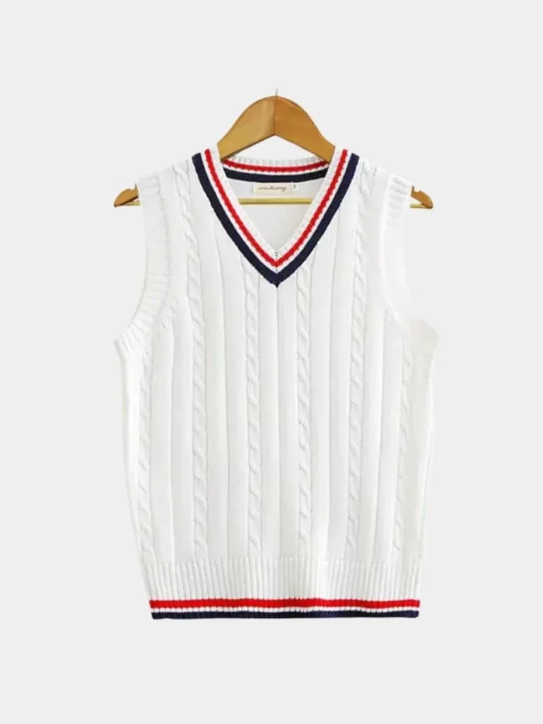 Old Money Essential Knit Vest — Avelmontis