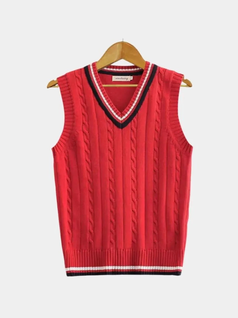 Old Money Essential Knit Vest — Avelmontis