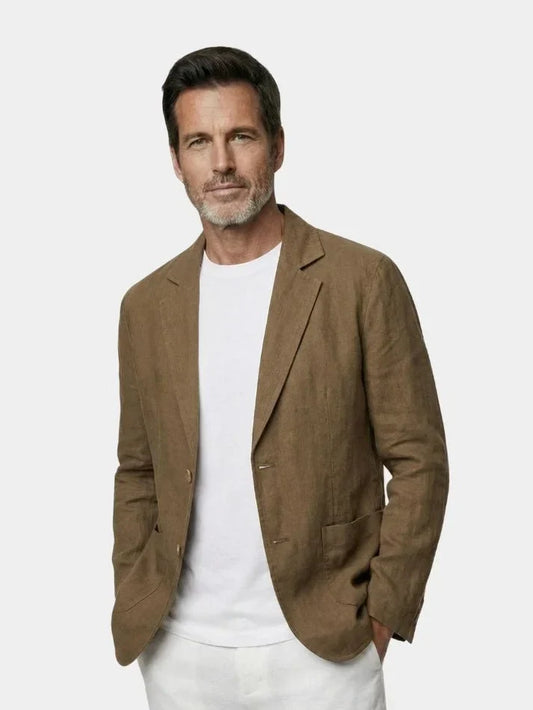 Oldbrook Summer Linen Blazer — Avelmontis