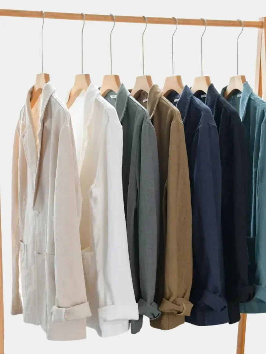 Oldbrook Summer Linen Blazer — Avelmontis