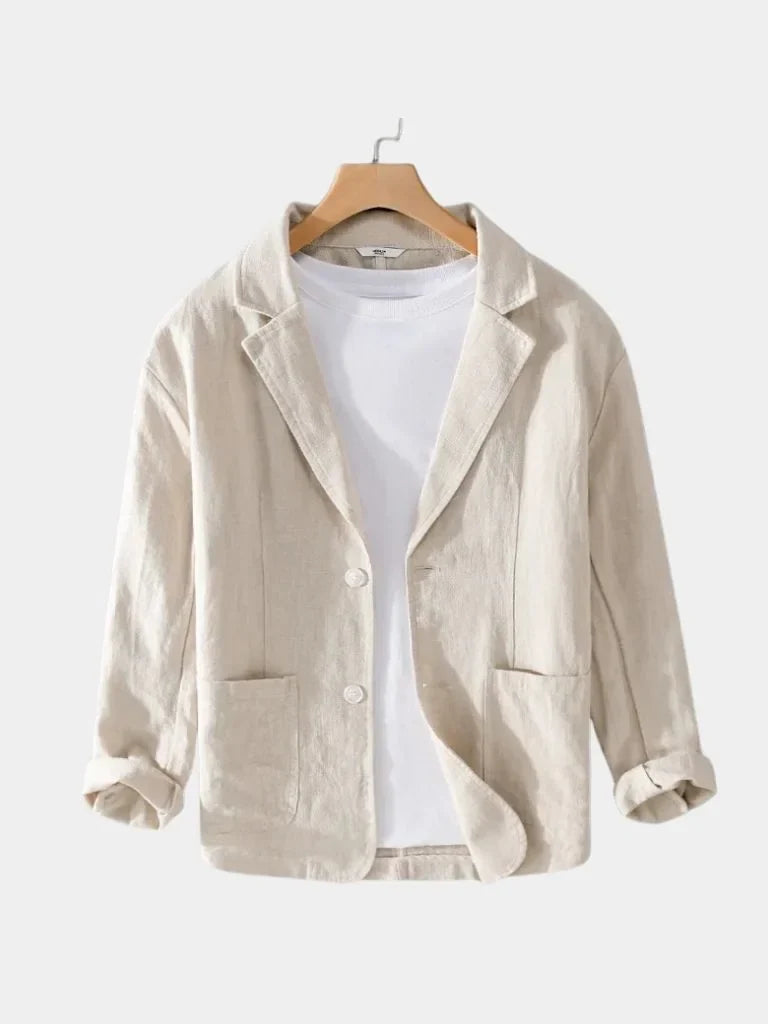 Oldbrook Summer Linen Blazer — Avelmontis