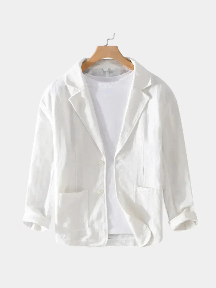 Oldbrook Summer Linen Blazer — Avelmontis