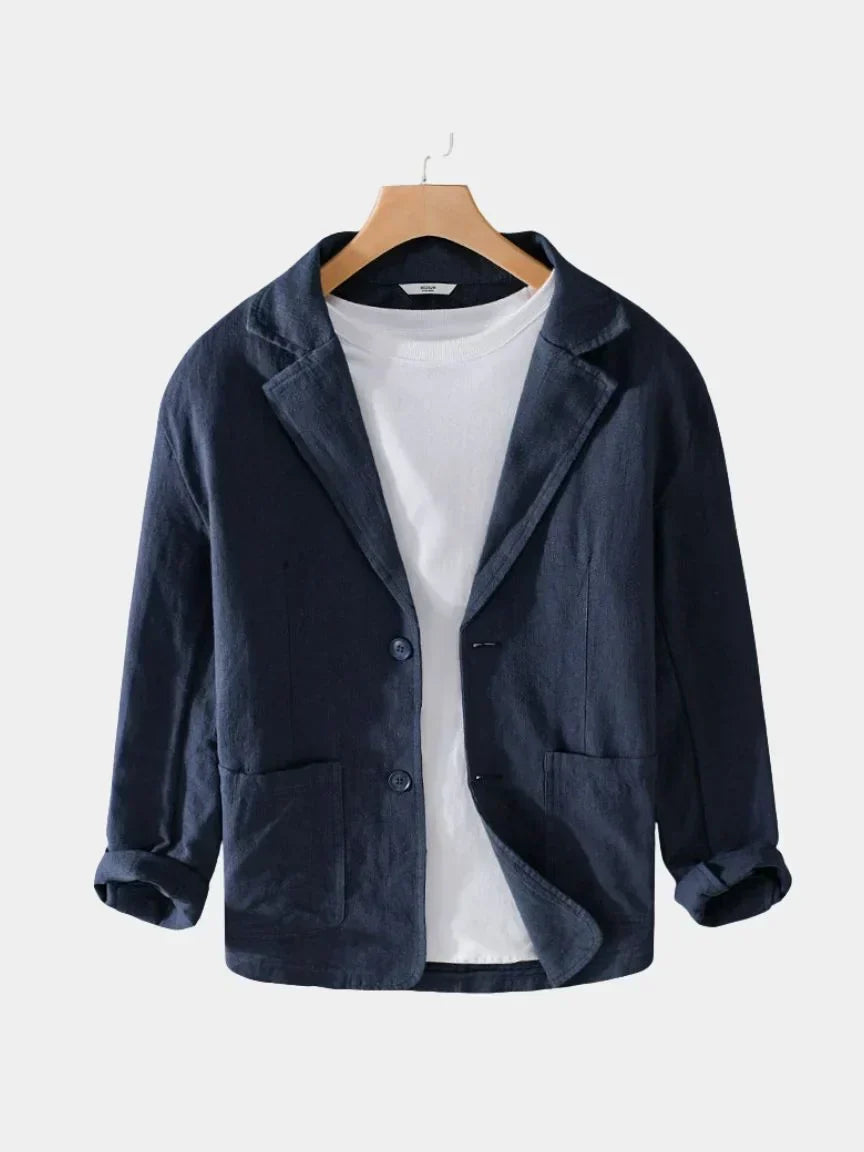 Oldbrook Summer Linen Blazer — Avelmontis