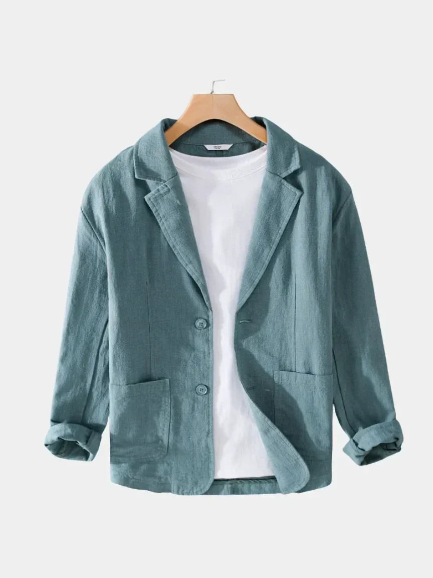 Oldbrook Summer Linen Blazer — Avelmontis