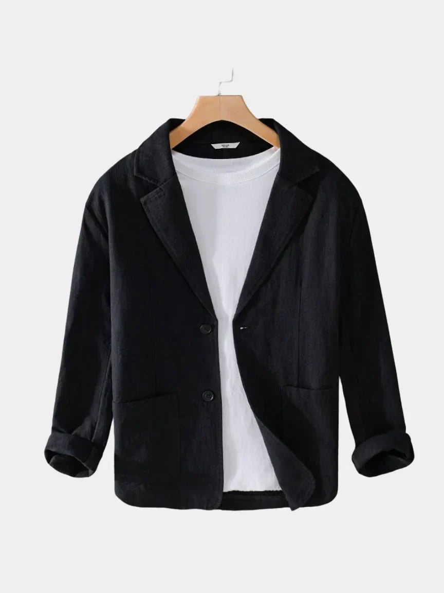 Oldbrook Summer Linen Blazer — Avelmontis