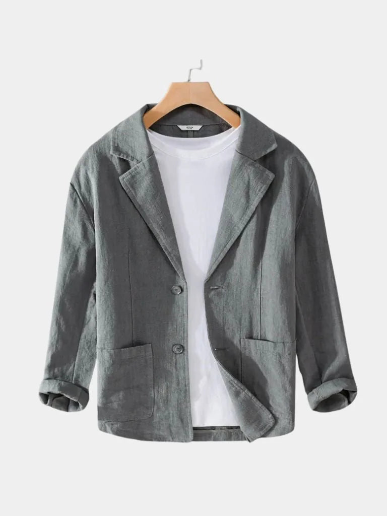 Oldbrook Summer Linen Blazer — Avelmontis