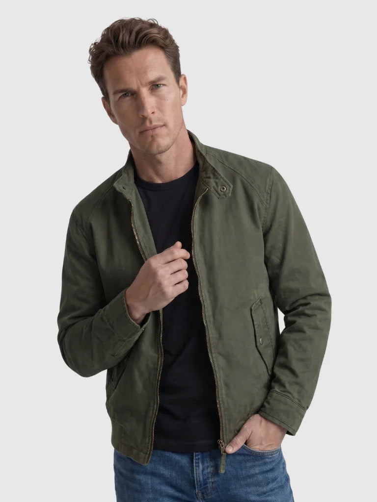 Precision Grid Vintage Jacket — Avelmontis
