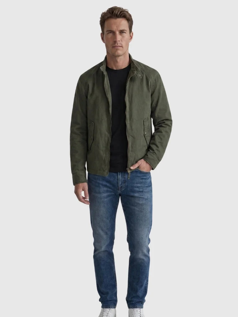 Precision Grid Vintage Jacket — Avelmontis