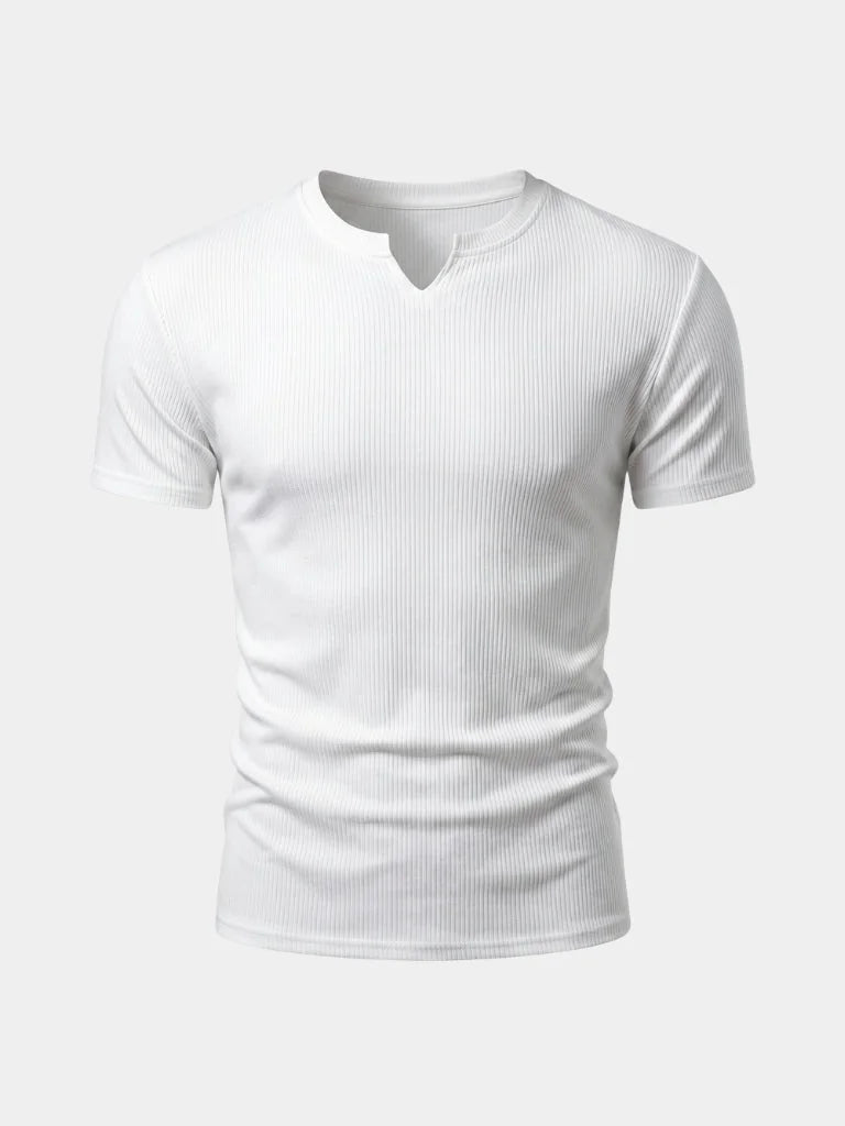 Precision Ribbed Muscle T-Shirt — Avelmontis