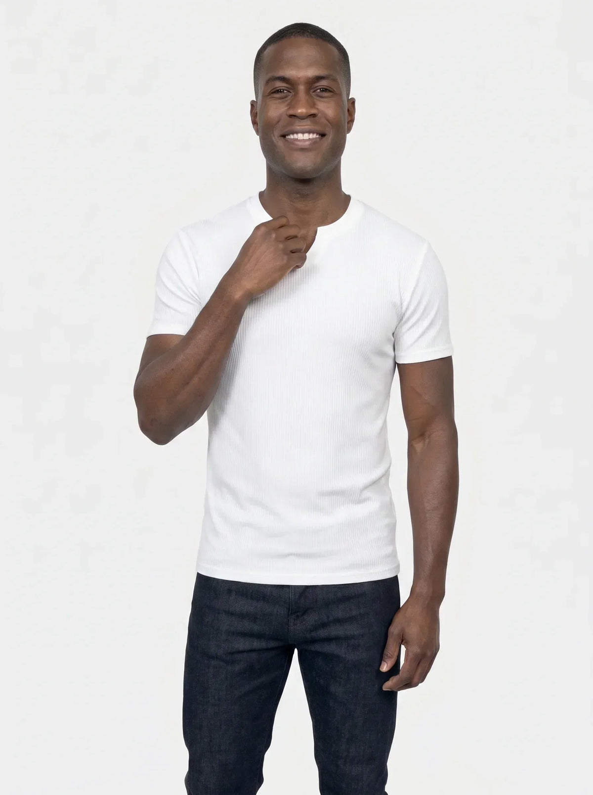 Precision Ribbed Muscle T-Shirt — Avelmontis