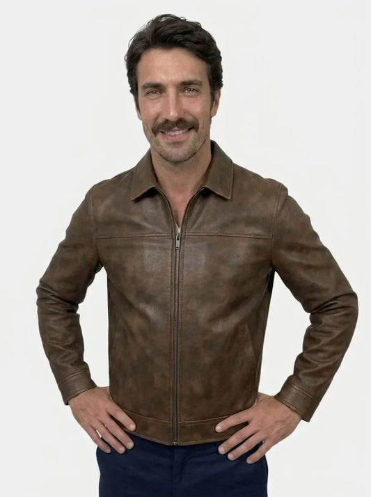 Regent Estate Leather Jacket — Avelmontis