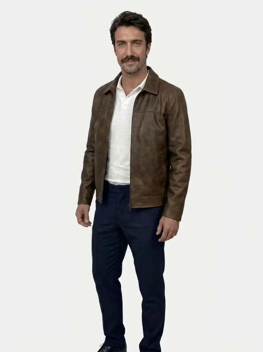 Regent Estate Leather Jacket — Avelmontis