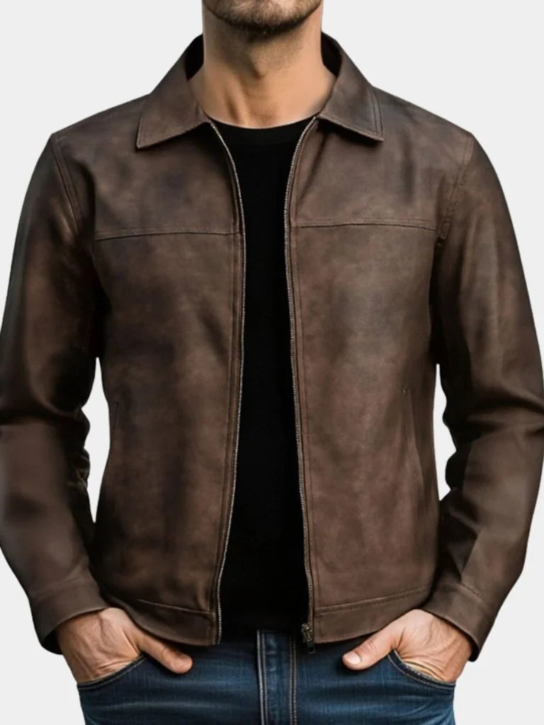 Regent Estate Leather Jacket — Avelmontis