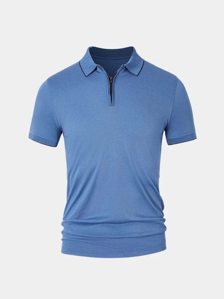 Regis Quarter Zip Polo — Avelmontis