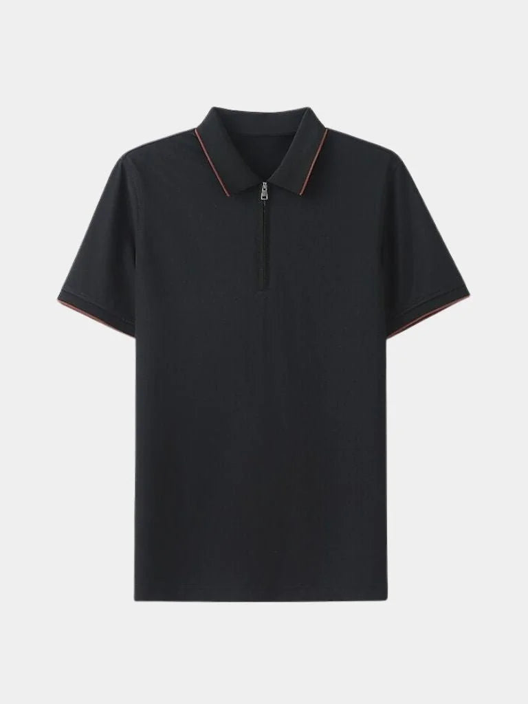 Regis Quarter Zip Polo — Avelmontis
