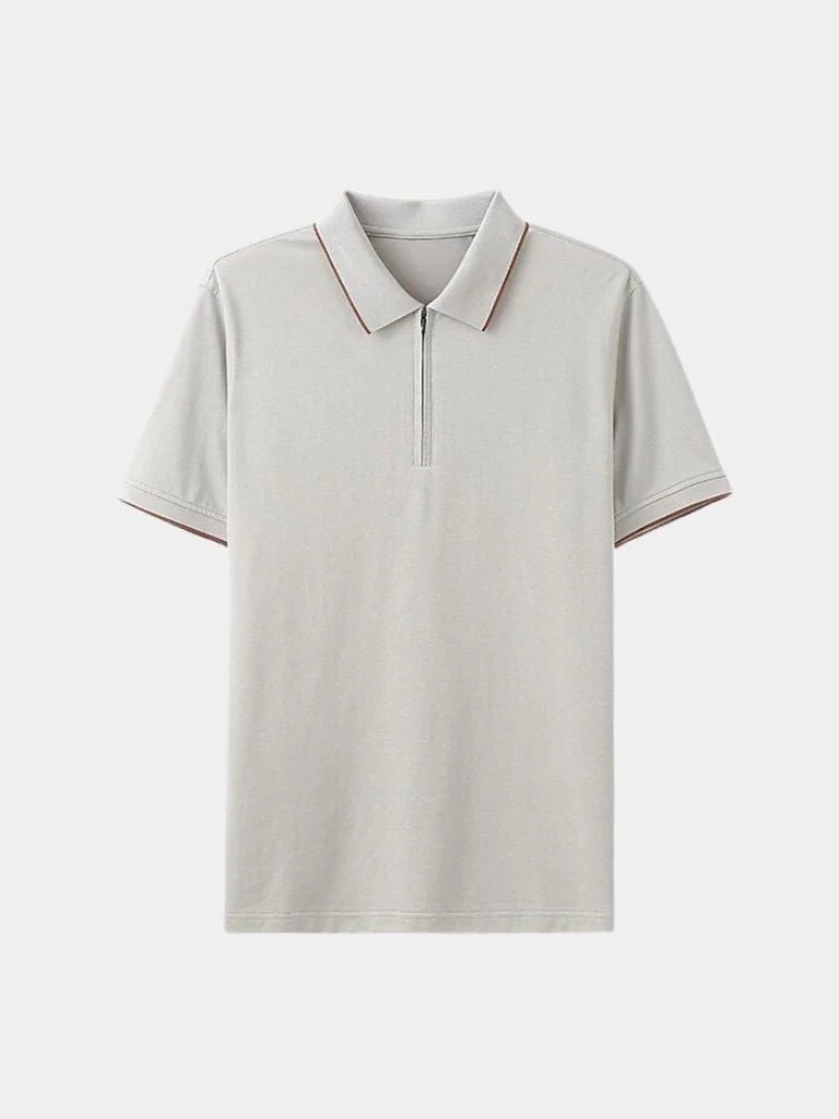 Regis Quarter Zip Polo — Avelmontis