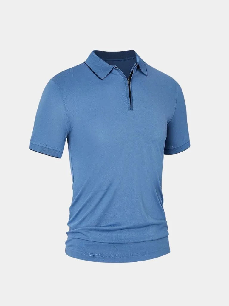 Regis Quarter Zip Polo — Avelmontis
