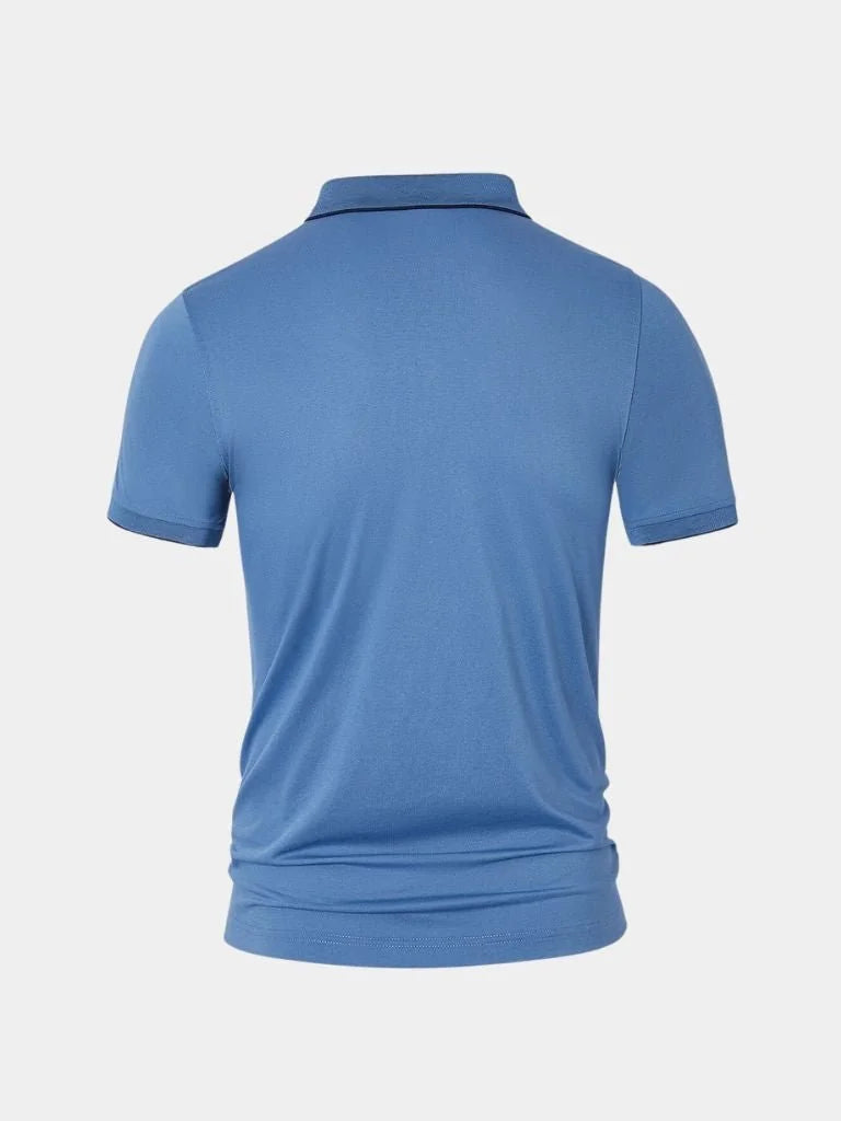 Regis Quarter Zip Polo — Avelmontis