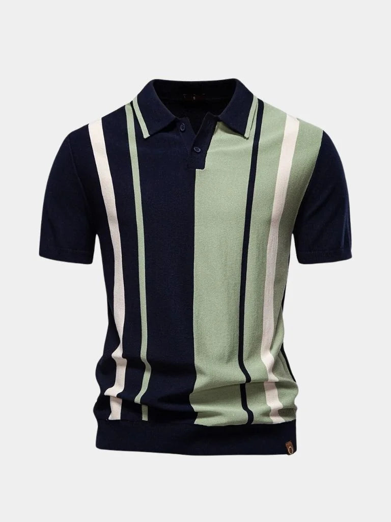 Retro Stripe Polo — Avelmontis