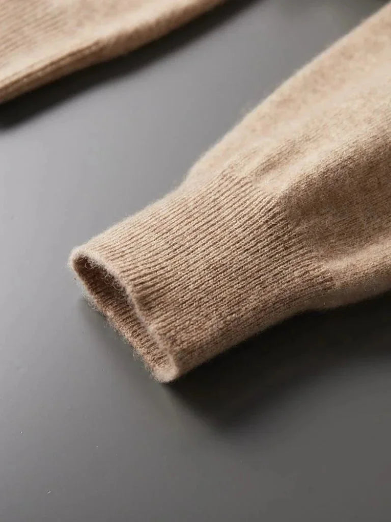 100% Cashmere Hooded Sweater | Bellmont Society